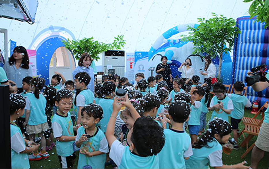 수돗물 홍보 행사 사진